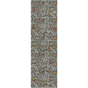 Luxury Washable Indoor/Outdoor Soft Essentials Graphite 2'3