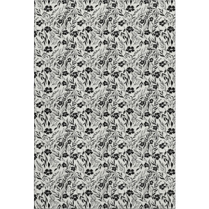 Luxury Washable Indoor/Outdoor Soft Essentials Ivory Rug