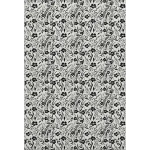 Luxury Washable Indoor/Outdoor Soft Essentials Ivory 8\' x 10\' Rug