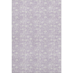 Luxury Washable Indoor/Outdoor Soft Essentials Lavender Rug