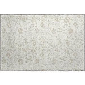Luxury Washable Indoor/Outdoor Soft Essentials Linen Rug