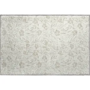 Luxury Washable Indoor/Outdoor Soft Essentials Linen Rug