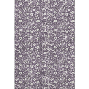 Luxury Washable Indoor/Outdoor Soft Essentials Purple Rug