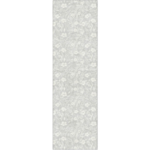 Luxury Washable Indoor/Outdoor Soft Essentials Silver 2'3