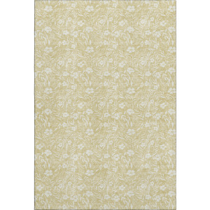 Luxury Washable Indoor/Outdoor Soft Essentials Wheat Rug