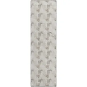 Luxury Washable Soft Essentials Beige 2'3" x 7'6" Runner Rug