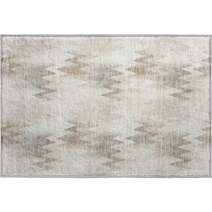 Luxury Washable Soft Essentials Beige Rug