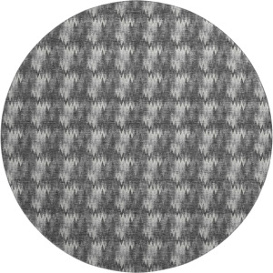 Luxury Washable Soft Essentials Black 8' x 8' Round Rug