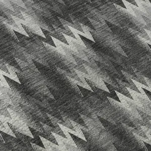 Luxury Washable Soft Essentials Black 10\' x 14\' Rug