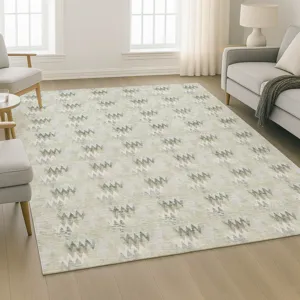 Luxury Washable Soft Essentials Celery 10\' x 14\' Rug