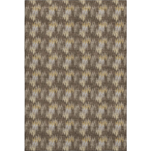 Luxury Washable Soft Essentials Chocolate Rug