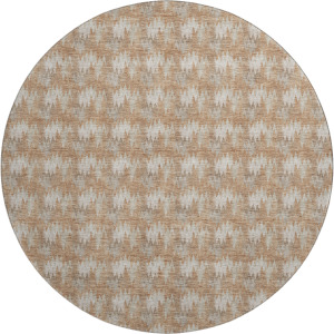 Luxury Washable Soft Essentials Copper 8' x 8' Round Rug