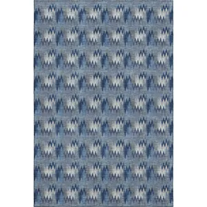 Luxury Washable Soft Essentials Denim Rug