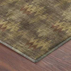 Luxury Washable Soft Essentials Earth 3\' x 5\' Rug