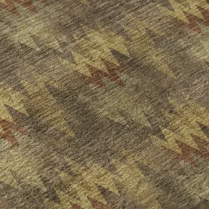 Luxury Washable Soft Essentials Earth 3\' x 5\' Rug