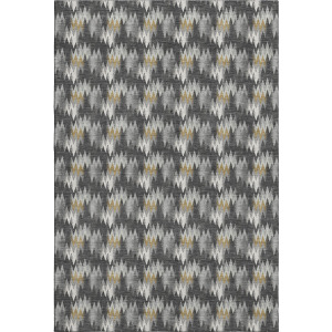 Luxury Washable Soft Essentials Graphite Rug