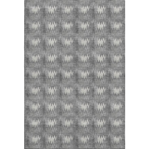 Luxury Washable Soft Essentials Gray Rug