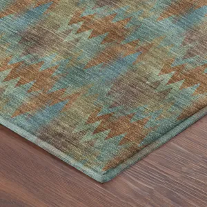 Luxury Washable Soft Essentials Jewel 10\' x 14\' Rug
