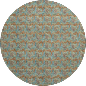 Luxury Washable Soft Essentials Jewel 8' x 8' Round Rug