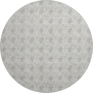 Luxury Washable Soft Essentials Linen 8' x 8' Round Rug