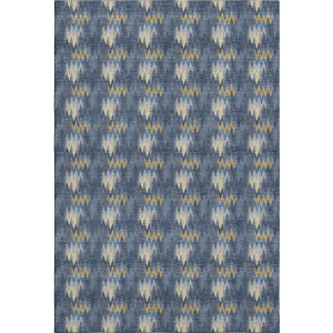 Luxury Washable Soft Essentials Navy Rug