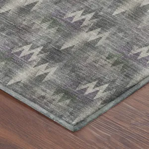Luxury Washable Soft Essentials Pewter 10\' x 14\' Rug