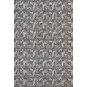 Luxury Washable Soft Essentials Pewter Rug