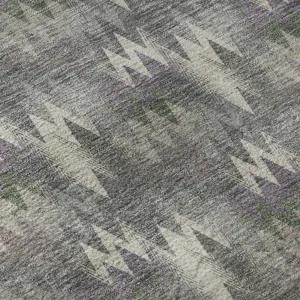 Luxury Washable Soft Essentials Pewter 10\' x 14\' Rug