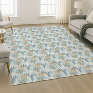 Luxury Washable Soft Essentials Seaside 8\' x 10\' Rug