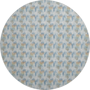 Luxury Washable Soft Essentials Seaside 8' x 8' Round Rug