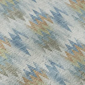 Luxury Washable Soft Essentials Seaside 8\' x 10\' Rug