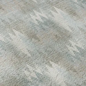 Luxury Washable Soft Essentials Sky 5\' x 7\'6\" Rug