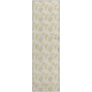 Luxury Washable Soft Essentials Wheat 2'3" x 7'6" Runner Rug