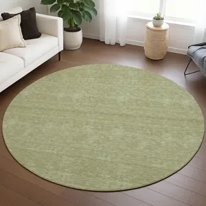 Luxury Washable Soft Essentials Aloe 8\' x 8\' Round Rug