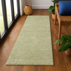 Luxury Washable Soft Essentials Aloe 2\'3\" x 7\'6\" Runner Rug