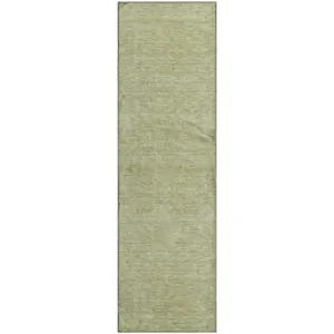 Luxury Washable Soft Essentials Aloe 2'3" x 7'6" Runner Rug