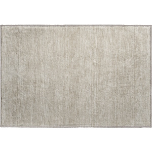 Luxury Washable Soft Essentials Beige Rug