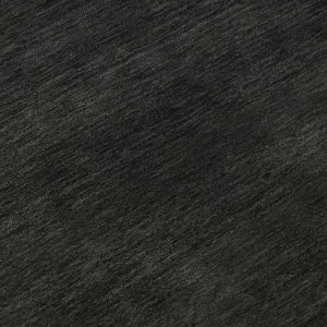 Luxury Washable Soft Essentials Black 8\' x 8\' Round Rug