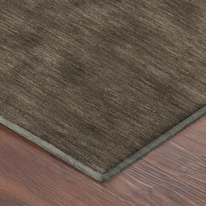 Luxury Washable Soft Essentials Chocolate 3\' x 5\' Rug