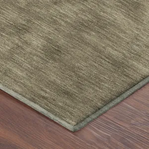 Luxury Washable Soft Essentials Coffee 10\' x 14\' Rug