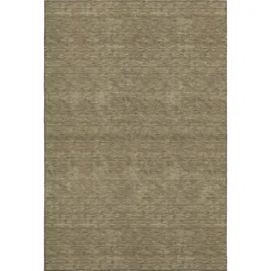 Luxury Washable Soft Essentials Coffee Rug