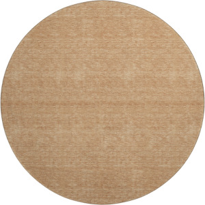 Luxury Washable Soft Essentials Copper 8' x 8' Round Rug