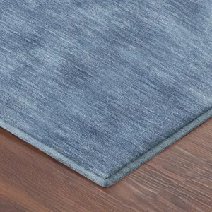 Luxury Washable Soft Essentials Denim 8\' x 10\' Rug