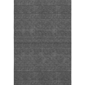 Luxury Washable Soft Essentials Graphite Rug