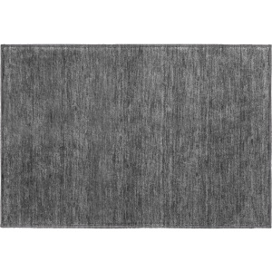 Luxury Washable Soft Essentials Graphite Rug