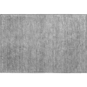 Luxury Washable Soft Essentials Gray Rug
