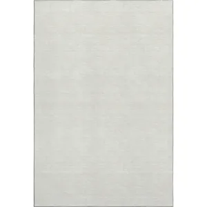 Luxury Washable Soft Essentials Ivory Rug