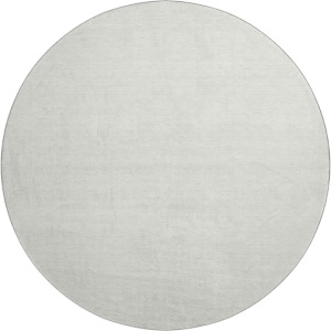 Luxury Washable Soft Essentials Ivory 8' x 8' Round Rug