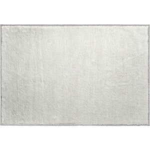 Luxury Washable Soft Essentials Ivory Rug