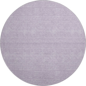 Luxury Washable Soft Essentials Lavender 8' x 8' Round Rug